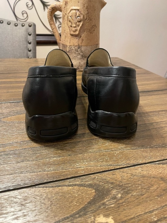 Neil M Rome Black Leather Comfort Loafer Size 12 EEE Extra Wide Slip On Shoes main image 4
